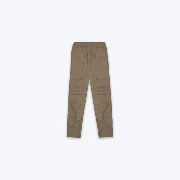 Richie Le Collection ripstop Cargo pant - burnt moss - Picture 3 of 5